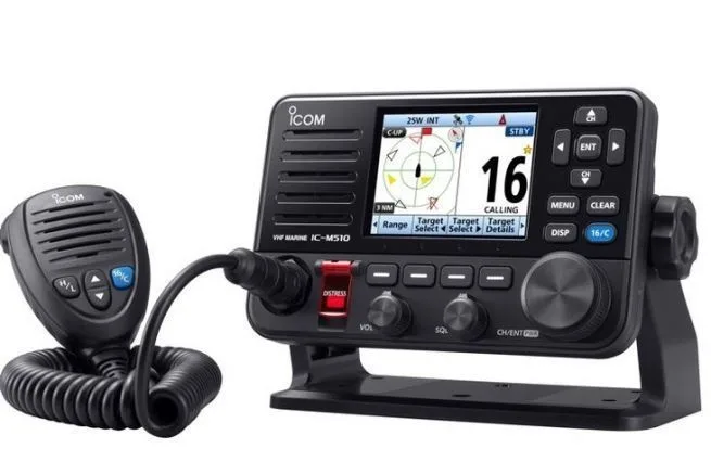 Icom ic-m510e 15 euro ricetrasmettitore fisso vhf con dispaly colorato 66020540